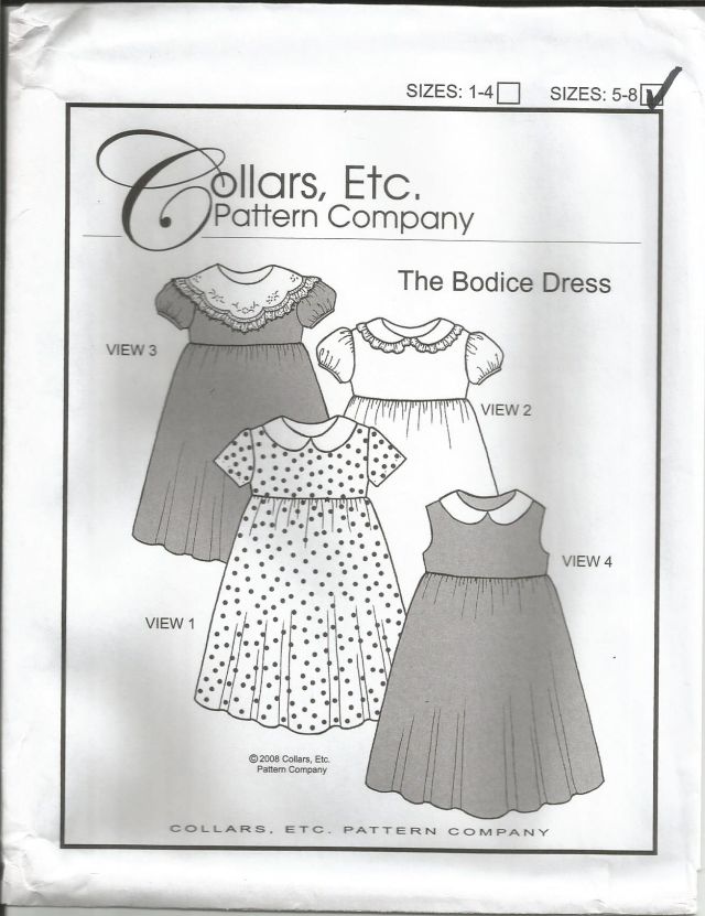 The Bodice Dress Size 5-8